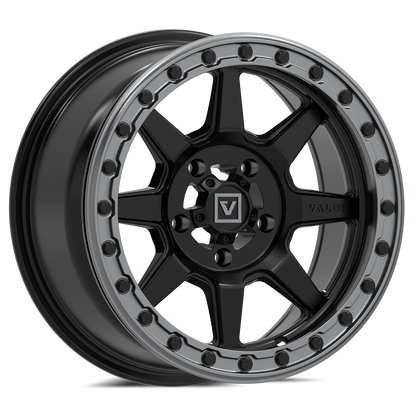 V13 Satin Black UTV Beadlock - Valor Offroad