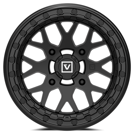 V07 Satin Black UTV Beadlock - Valor Offroad