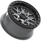 V07 Satin Graphite UTV Beadlock - Valor Offroad