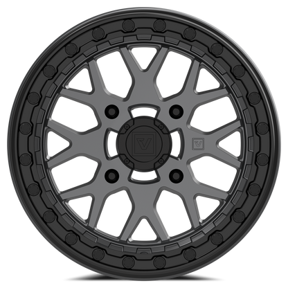 V07 Satin Graphite UTV Beadlock - Valor Offroad