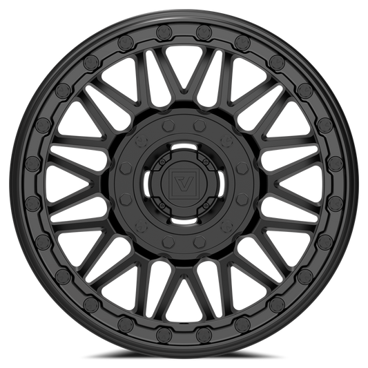 V08 Satin Black UTV Beadlock - Valor Offroad