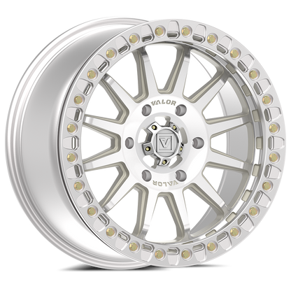 V09 Raw Machined UTV Beadlock - Valor Offroad