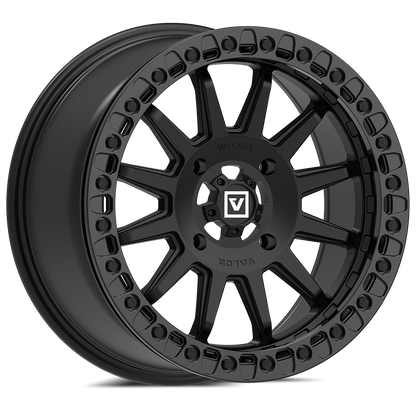 V09 Satin Black UTV Beadlock - Valor Offroad