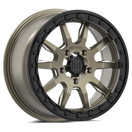 V15 Satin Bronze UTV Wheel - Valor Offroad