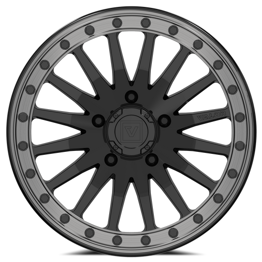 V06 Gloss Black UTV Beadlock - Valor Offroad