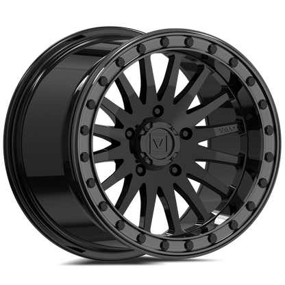 V06 Gloss Black UTV Beadlock - Valor Offroad