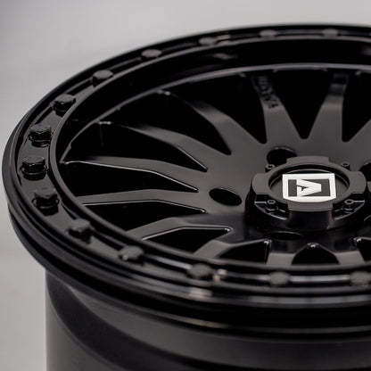 V06 Satin Black UTV Beadlock - Valor Offroad