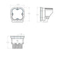 LED Light Pods Spot Pattern Pair Squadron Pro Series Baja Designs