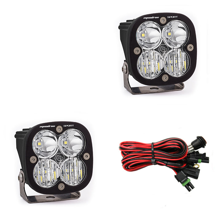 Baja Designs Squadron Sport Pair Driving/Combo LED