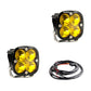 LED Light Pods Amber Lens Pair Squadron Sport Baja Designs