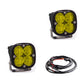 LED Light Pods Amber Lens Pair Squadron Sport Baja Designs