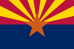 ARIZONA STATE 3X5' POLY FLAG