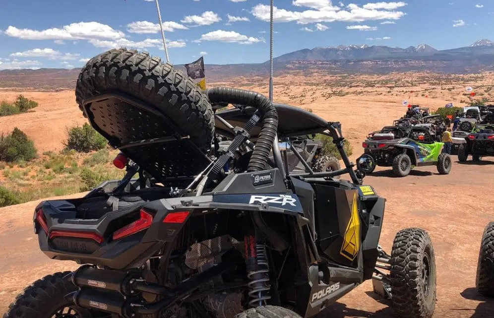 Polaris RZR XP1000 / Turbo Adventure Rack Tire Carrier by Assault