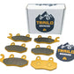 Can Am Commander 1000R/800R 2011-2018 Ceramic Brake Pad Set