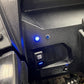 3x2 Round Amber LED lights 