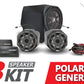 2016-2020 Polaris General Kicker 3-Speaker Plug-&-Play System for Ride Command