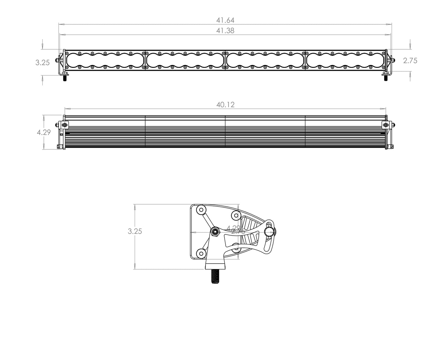 Baja Designs 40" OnX6 LED Bar