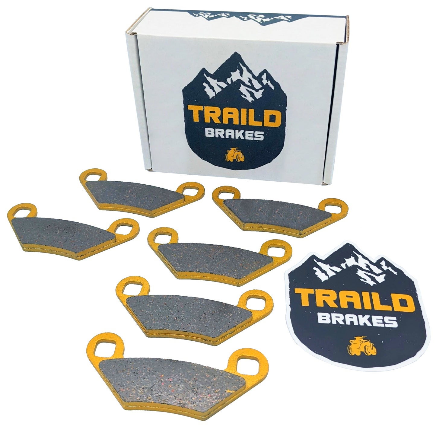 Polaris Scrambler 850 2013-2023 Ceramic Brake Pad Set