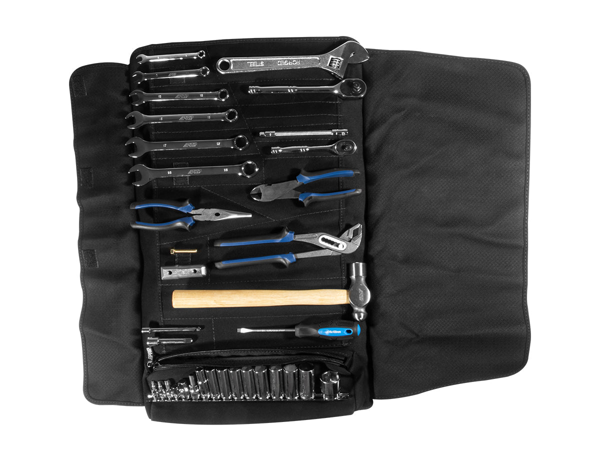 RZR ROLL-UP TOOL BAG WITH 36PC TOOL KIT