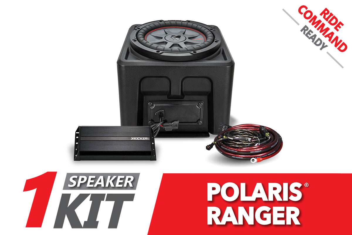 2018-2022 Polaris Ranger XP1000 10in Subwoofer for Ride-Command