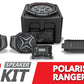 2018-2023 Polaris Ranger XP1000 SSV Works 3-Speaker Audio System