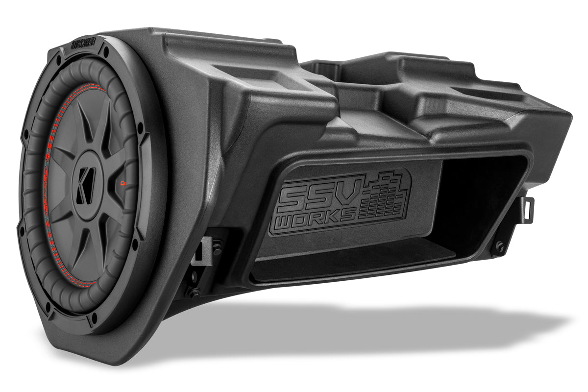 2014-2023 Polaris RZR Kicker 10in Subwoofer Plug-&-Play Kit for Ride Command