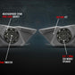 2020-2023 Polaris RZR Pro Front-Door 6.5in Speaker-Pods