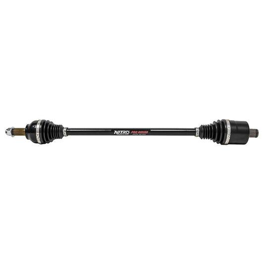 Nitro Gear & Axle RZR-06385 Pro Series SXS Axle HCR Long Travel OEM Front Axle for Polaris Turbo S and General XP