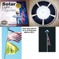 SOLAR FLAG LIGHT FOR FLAGPOLES