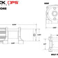 SuperATV 3500LB Winch with Remote & Synthetic Rope