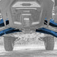 Ranger Boxed Front Forward Arms Set Installed Black Thumper Fab