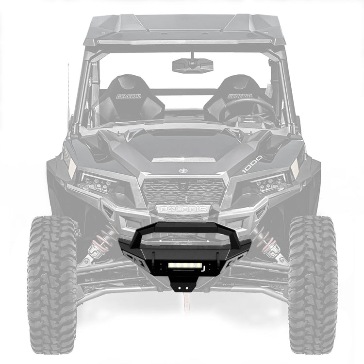 General Front Winch Bumper No Light Kit Raw Thumper Fab