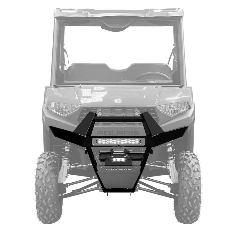 Ranger 570 SP Mid-Size Front Winch Bumper No Lights Raw Thumper Fab