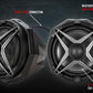 2021-2023 Polaris RZR Pro 8in Cage-Mounted Speaker Pods for Ride-Command