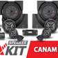 2017-2023 CanAm X3 Phase X SSV 8-Speaker Plug-&-Play System