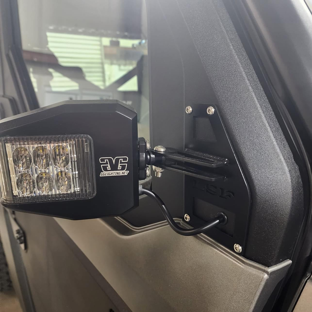 Polaris Ranger LED Mirrors and Mounts