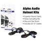 ALPHA BUNDLE - Can-Am X3 Complete UTV Communication Intercom Kit with Dash Mount Plus Accessory Pack